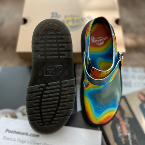 Dr. Martens Colorful Wave Mules - Picture 9 of 16